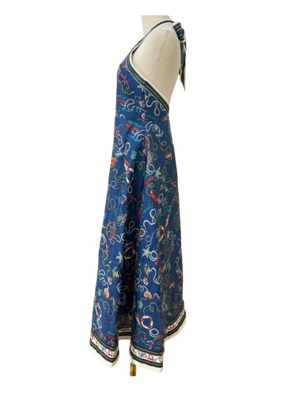Alemais Cove Printed Halterneck maxi dress - Picture 3 of 4